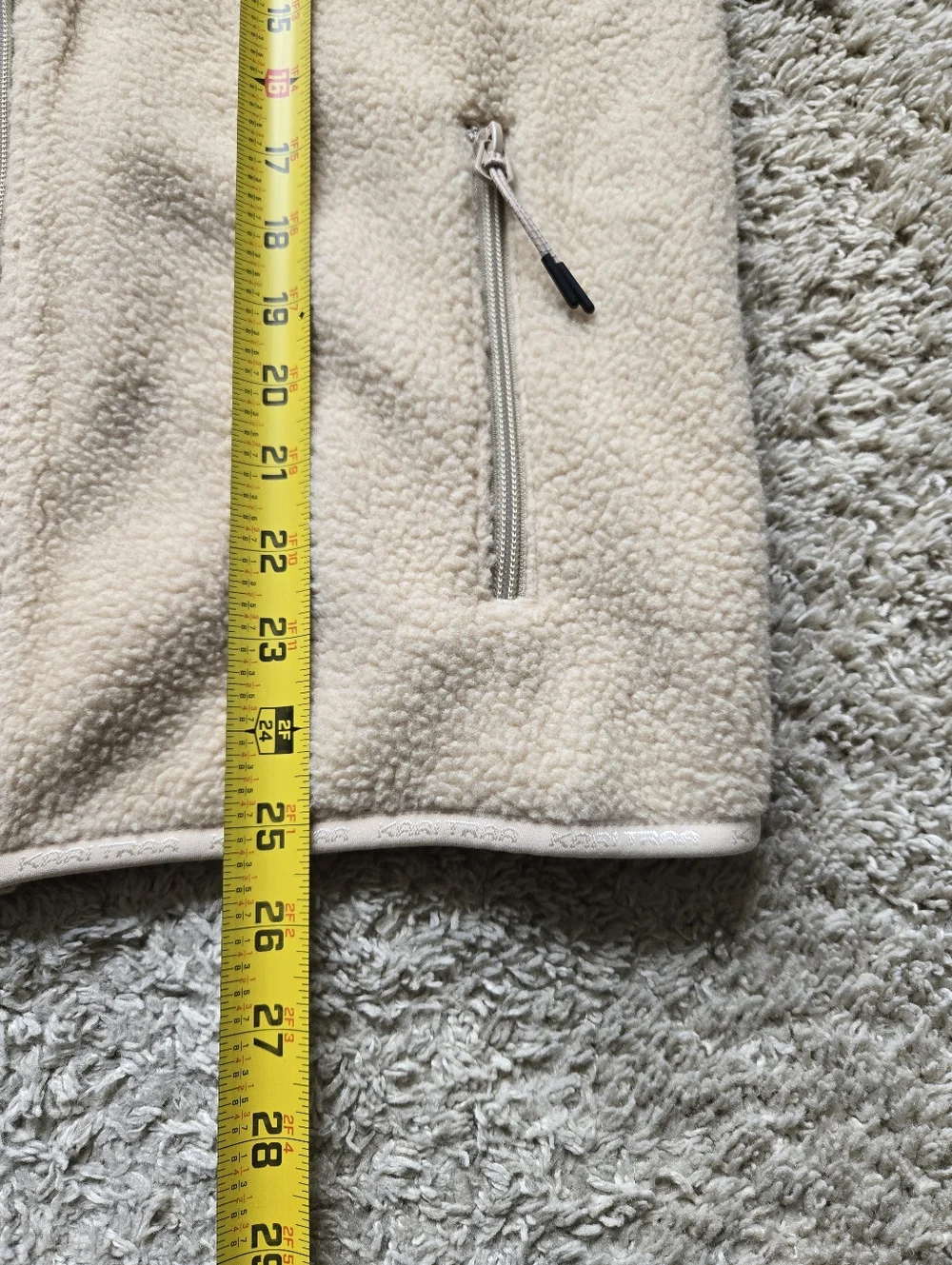 Kari Traa Rothe Vest Womens M Full Zip Oat - Picture 9 of 10